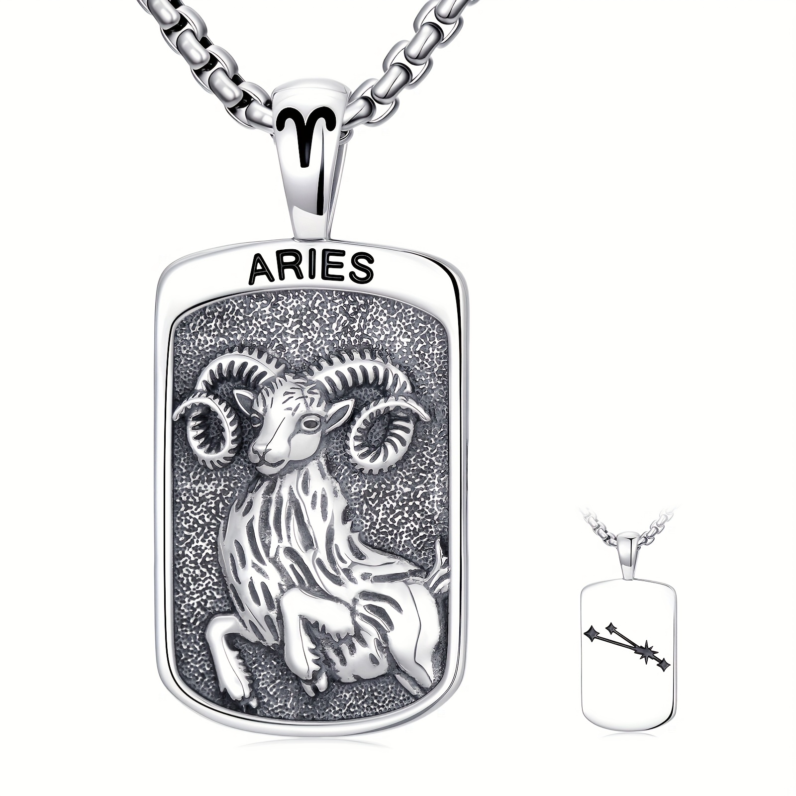 Women's 925 Sterling Silver Zodiac Constellation Necklace